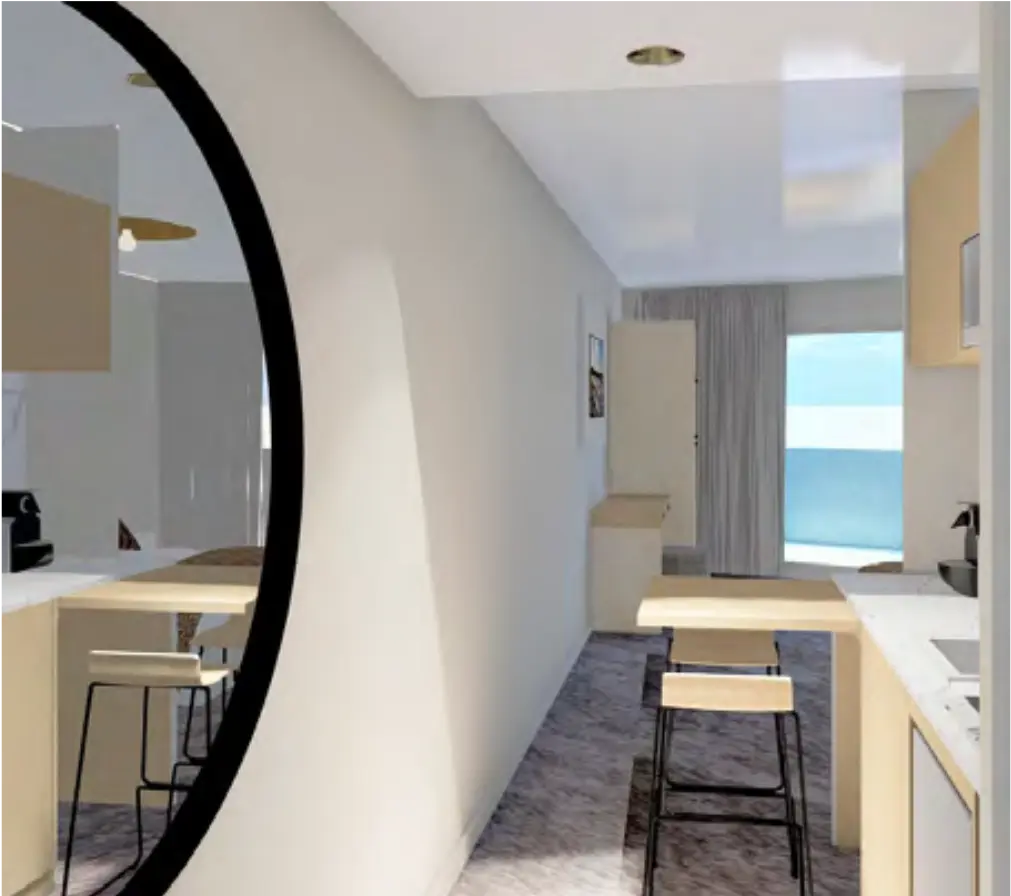 Appartement Vibes 210 – cuisine